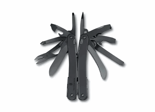 Victorinox Swisstool Spirit MXBS, 3.0226.M3N, noir, nylon, multi-outil