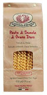 Fusilli col Buco Nudeln aus Hartweizen 500 g Packung - Rustichella d'Abruzzo