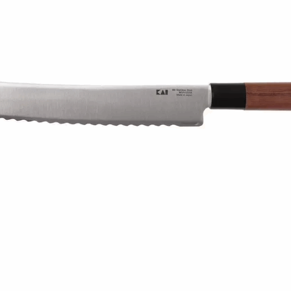 Couteau à pain Kai Seki Magoroku Séquoia 0225B 22,5 cm