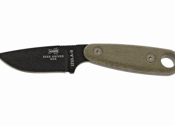 ESEE Couteaux Izula II noir, IZULA-II-B