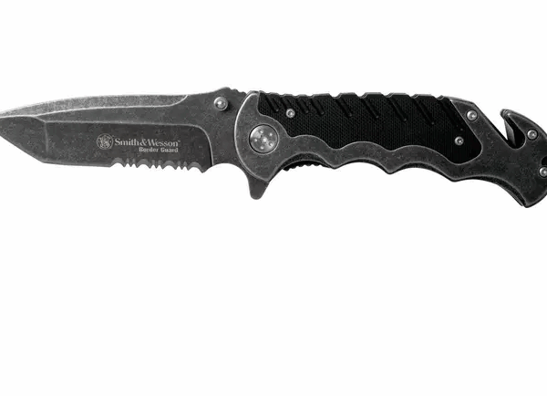 Smith & Wesson Border Guard SWBG10S, couteau de sauvetage
