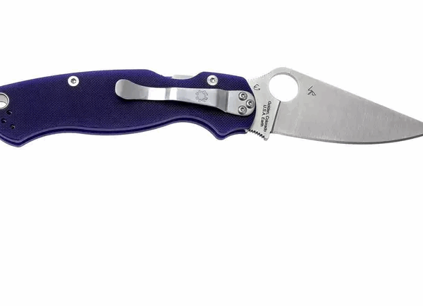 Spyderco Paramilitary 2 S110V Dark Blue C81GPDBL2 couteau de poche