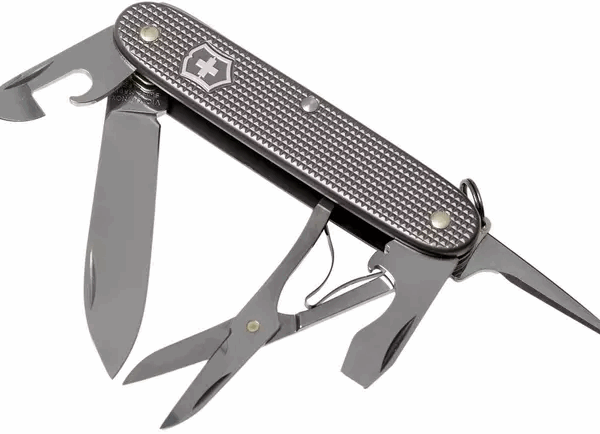 Victorinox Pioneer X Alox Limited Edition 2022, 0.8231.L22 Thunder Grey couteau de poche suisse