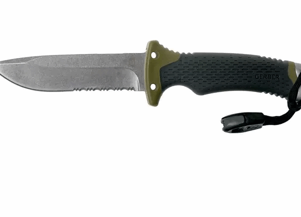 Couteau de survie Gerber Ultimate Survival Fixed Blade 30-001830 Serrated Edge