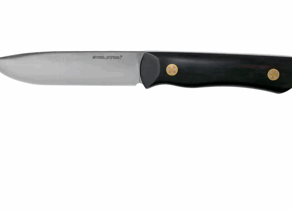 Real Steel Bushcraft III Convex Ebony Mosaic 3726E Knivesandtools Couteau de bushcraft exclusif
