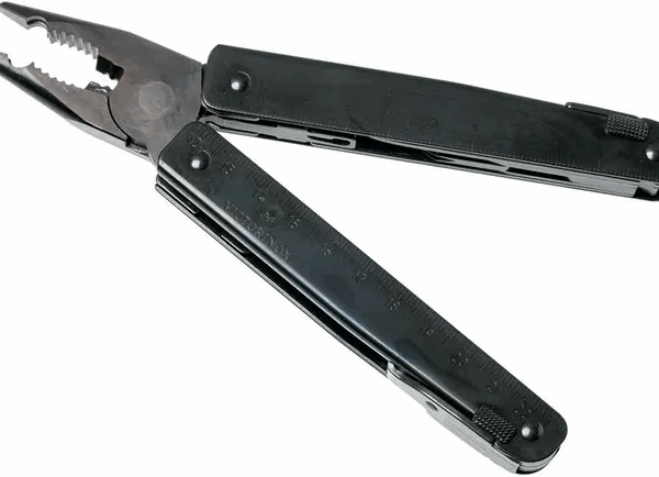 Victorinox SwissTool BS oxyde noir 3.0323.3CN multi-outil, étui en nylon
