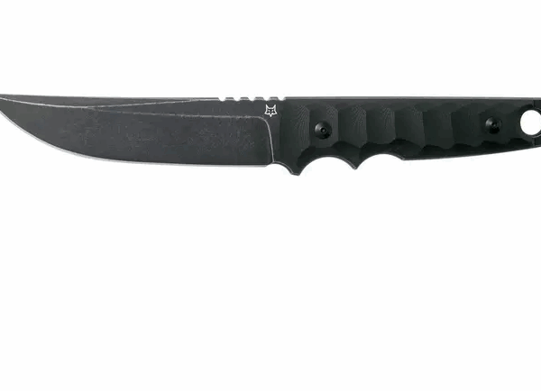 Fox Knives Ryu FX-634 Black G10, couteau fixe, design Black Roc Knives
