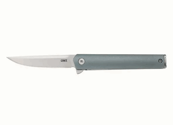 Couteau de poche CRKT CEO Compact Blue 7095, design Richard Rogers