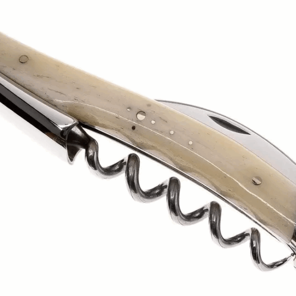 Sommelier sommelier Forge de Laguiole SOMX1OS, poli, os blanc
