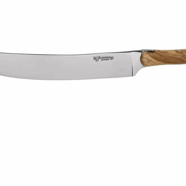 Laguiole en Aubrac sabre à champagne bois d'olivier