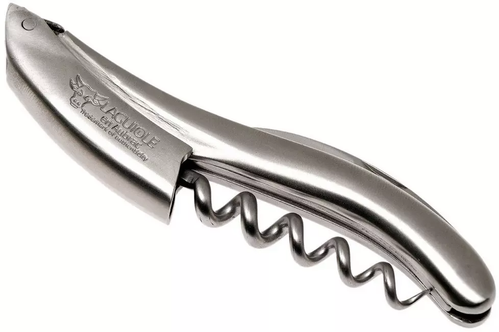 Sommelier Laguiole en Aubrac sommelier inox mat, SOP99IMI