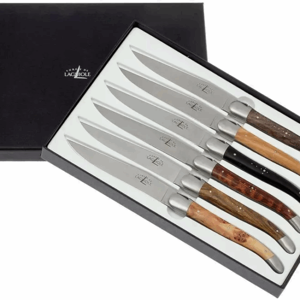 Forge de Laguiole, T62MINBOISSAT, mat de 6 essences de bois