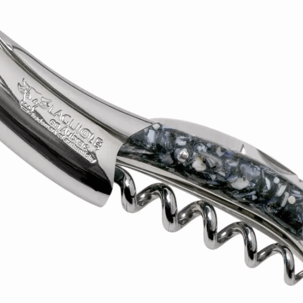 Couteau sommelier Laguiole en Aubrac SOM99CQHI à clapet