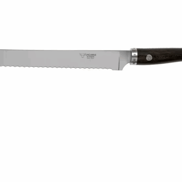 Laguiole en Aubrac Gourmet PGO25EBI couteau à pain ébène 25 cm