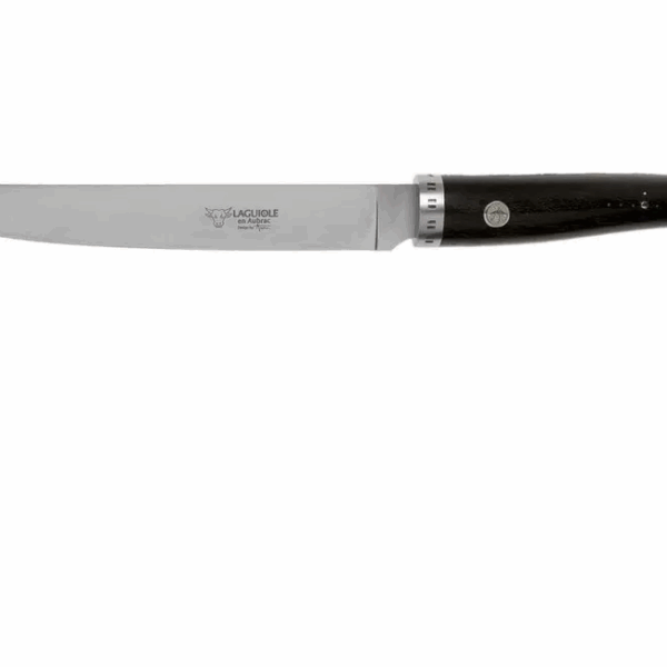 Laguiole en Aubrac Gourmet FGO20EBI couteau à désosser bois d'ébène 20 cm