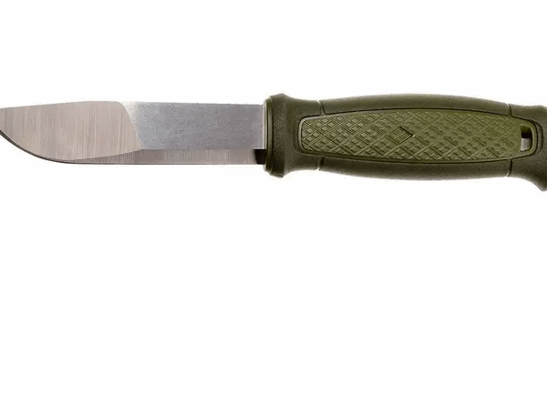 Couteau de bushcraft Mora Kansbol 12634 avec étui, vert