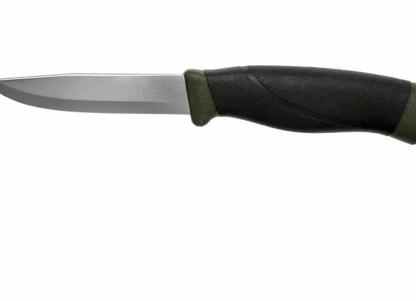 Mora Companion Heavy Duty MG carbone, vert