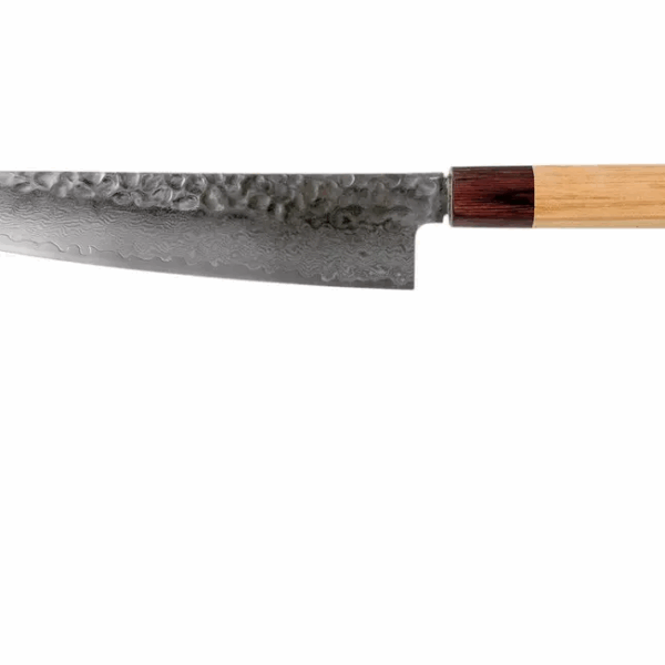 Couteau du chef Sakai Takayuki Damas martelé 33 couches WA 21cm