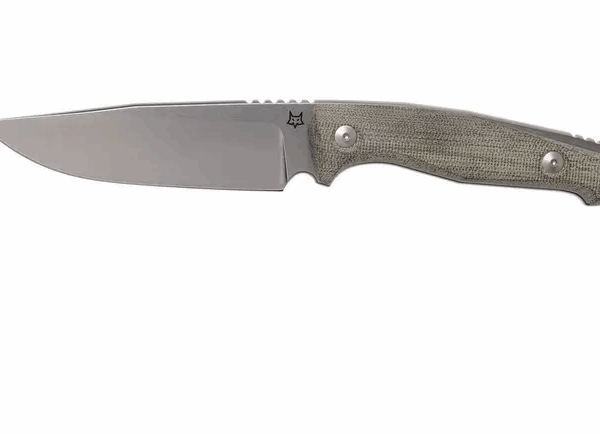 Couteau fixe Fox TUR, Green Micarta FX-529MI, design Jesper Voxnaes