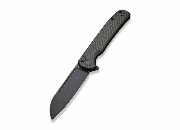 Civivi Chevalier C20022-2 Blackwashed, Dark Green Micarta couteau de poche