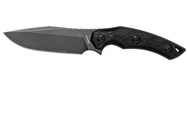 Fox Edge Lycosa 2, Black G10, couteau fixe FE-020