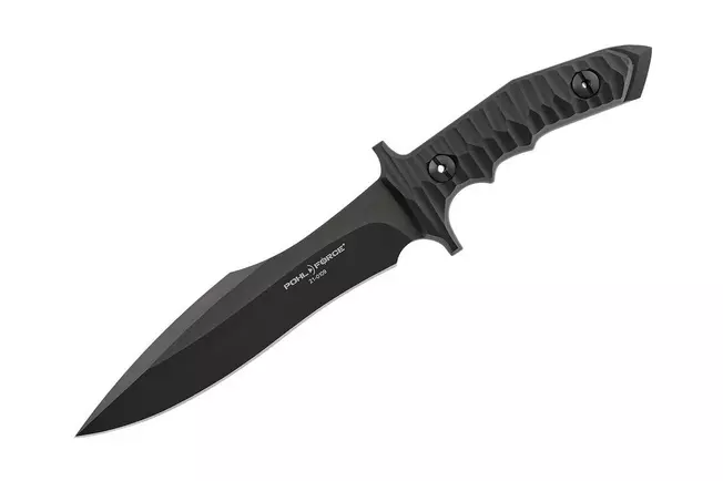 Couteau de survie Pohl Force Tactical Nine Black 5015, design Dietmar Pohl