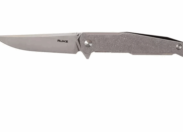 Ruike P108-SF Blue couteau de poche, cadre Stonewashed