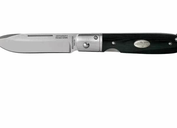 Fallkniven GP Gentleman's Pocket couteau, micarta noir