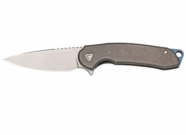 Ferrum Forge Micro Stinger Stonewashed Grey MCS-SW couteau de poche porte-clés