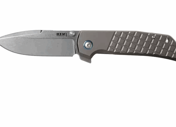 Couteau de poche MKM Maximo MM-T Titane sablé, design Bob Terzuola