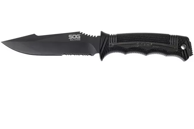 SOG Seal Strike Noir, étui Deluxe SS1003-CP