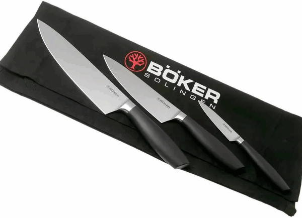 Böker Core Professional 130891SET, ensemble de 3 couteaux
