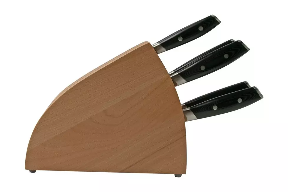 Yaxell Tsuchimon 36796 Ensemble de 6 couteaux avec bloc à couteaux