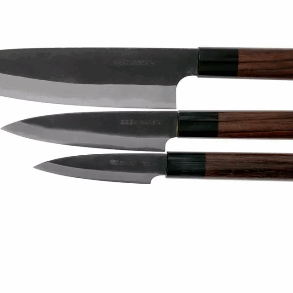 Ensemble de 3 couteaux Eden Kanso Aogami