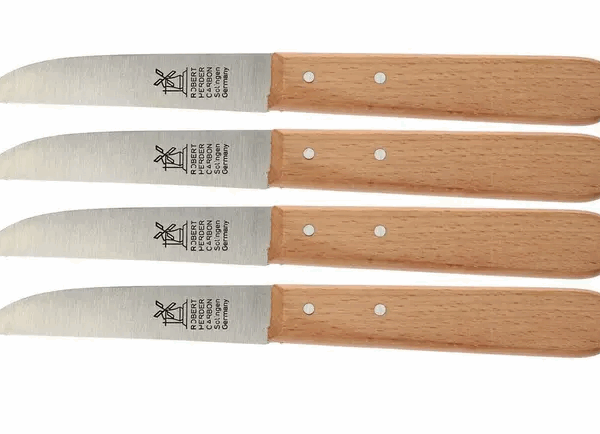 Robert Herder Windmill couteau en acier au carbone, ensemble de 4 pièces