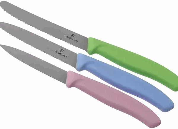 Victorinox SwissClassic 6.7116.34L3 Ensemble de 3 couteaux à légumes