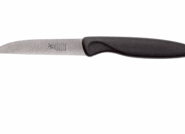 Robert Herder couteau à éplucher classique droit, gris, 8,5 cm