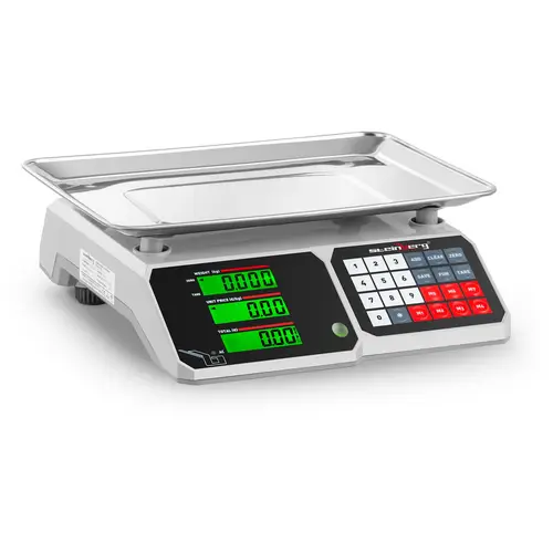 Balance de contrôle - 30 kg / 1 g - 34,1 x 24,1 cm - LCD
