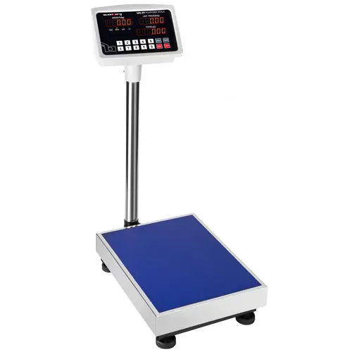 Balance plateforme - 100 kg / 10 g - 405 x 305 mm - LED
