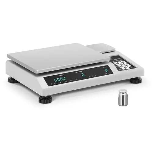 Balance compteuse - 50 kg / 1 g - avec balance de référence 50 kg / 0,05 g