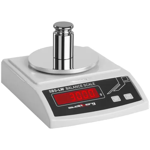 Balance industrielle - 150 kg / 0,01 kg - 400 x 500 mm - paroi arrière