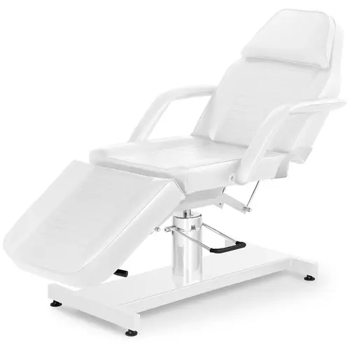 Fauteuil esthétique - 185.5 x 105.7 x 144 cm - 200 kg - Blanc