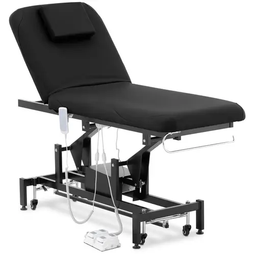Table de massage électrique - 2 moteurs - 200 kg - Noir
