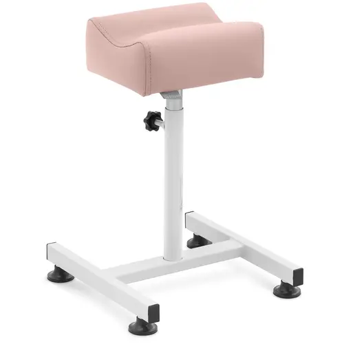 Tabouret pédicure - 24 x 22 cm - Rose pâle