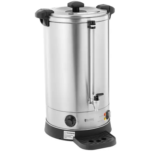 Distributeur d'eau chaude - 19.7 l - 2500 W - Plateau d'égouttage - Argent