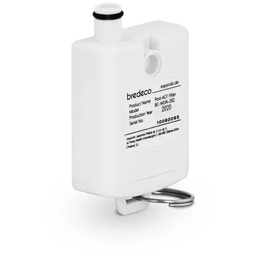 Filtre à charbon pour distributeur d'eau chaude