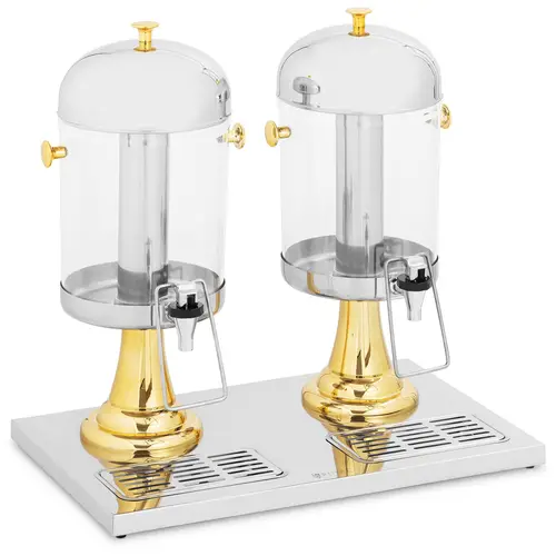 Fontaine à boisson - 2 x 8 l - Royal Catering - Avec dispositif de refroidissement