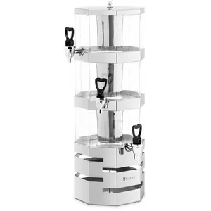 Distributeur de jus avec dispositif de refroidissement - 3 x 3,5 l