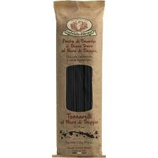 Tonnarelli al nero di seppia Pâtes de blé dur paquet de 500 g - Rustichella d'Abruzzo