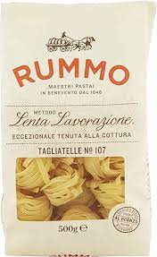 Tagliatelle Nidi N°107 Pâtes en ruban pondus en nids Sachet de 500 g - Pasta Rummo